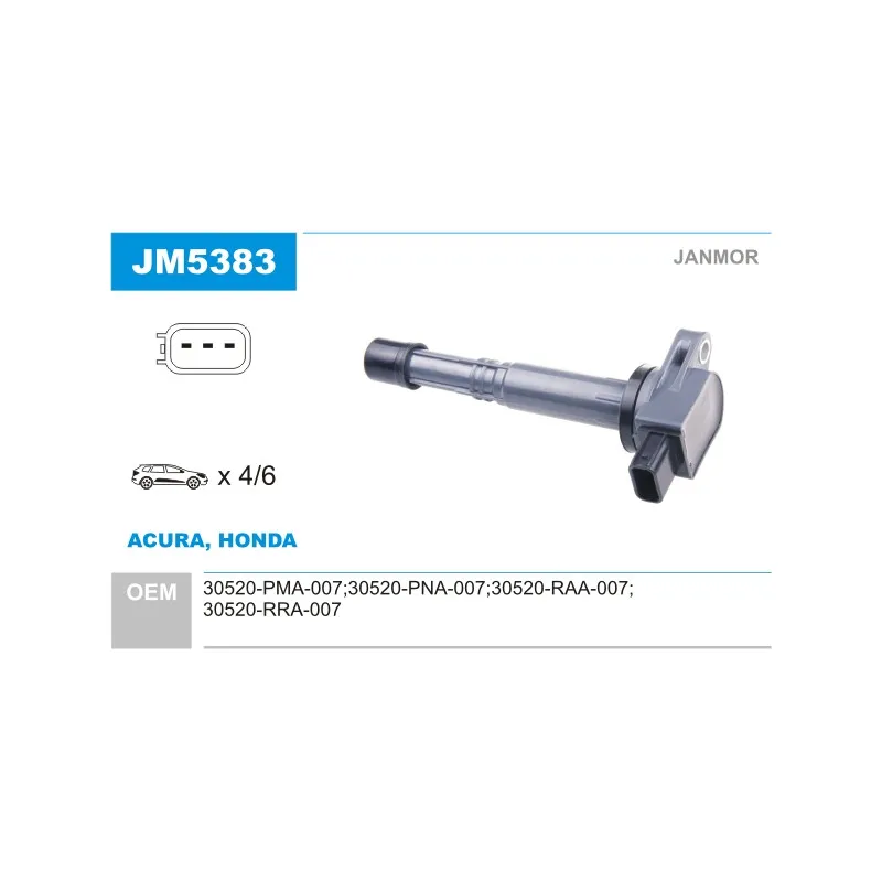 Bobine d'allumage JANMOR JM5383