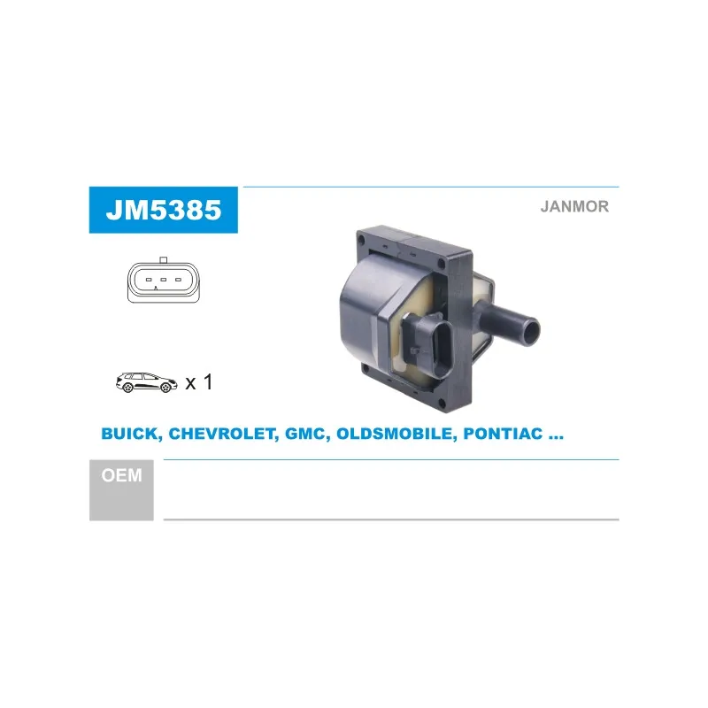Bobine d'allumage JANMOR JM5385