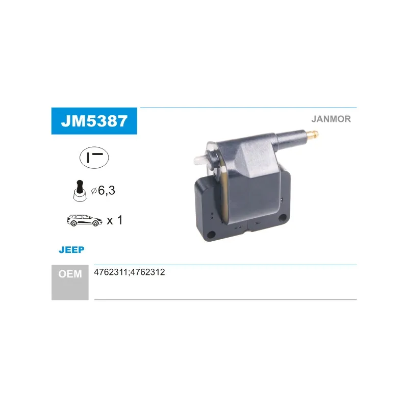 Bobine d'allumage JANMOR JM5387
