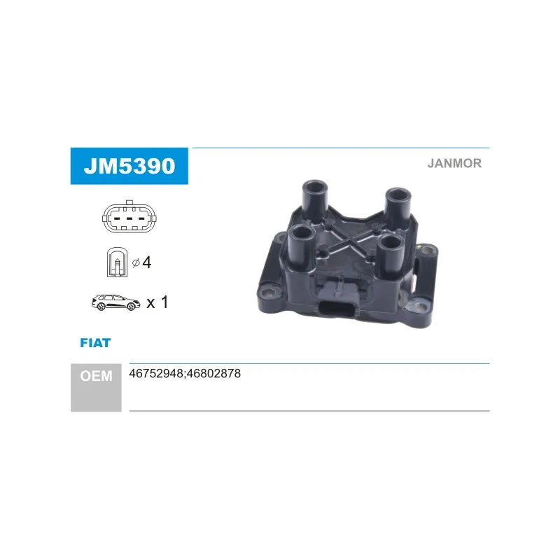 Bobine d'allumage JANMOR JM5390