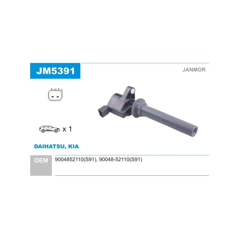 Bobine d'allumage JANMOR JM5391