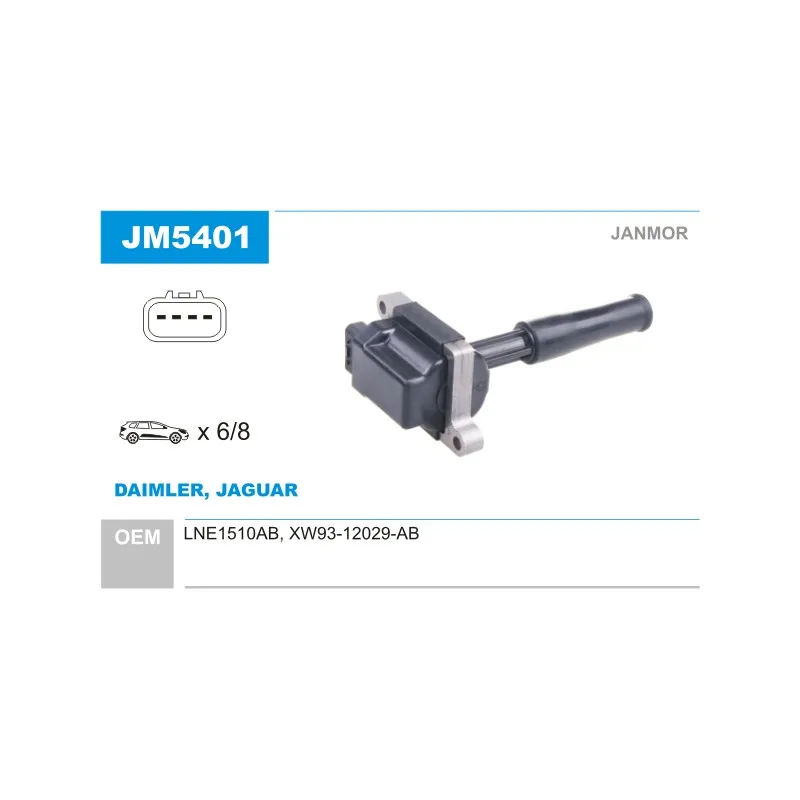 Bobine d'allumage JANMOR JM5401