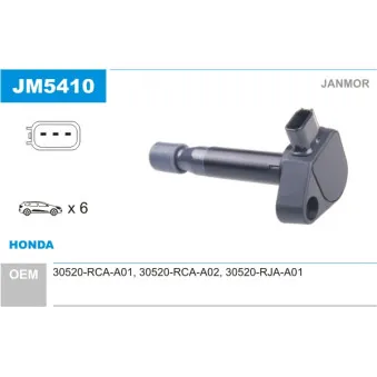 Bobine d'allumage JANMOR JM5410