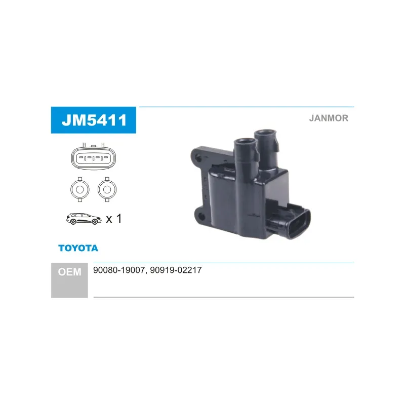 Bobine d'allumage JANMOR JM5411