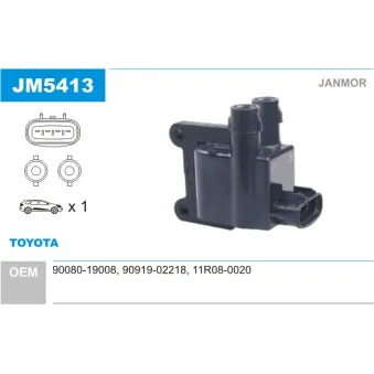 Bobine d'allumage JANMOR JM5413