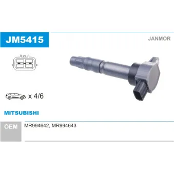 Bobine d'allumage JANMOR JM5415