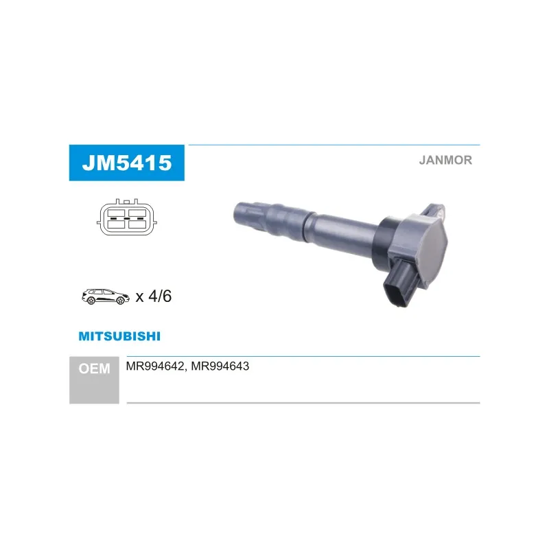 Bobine d'allumage JANMOR JM5415