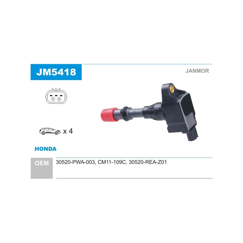 Bobine d'allumage JANMOR JM5418