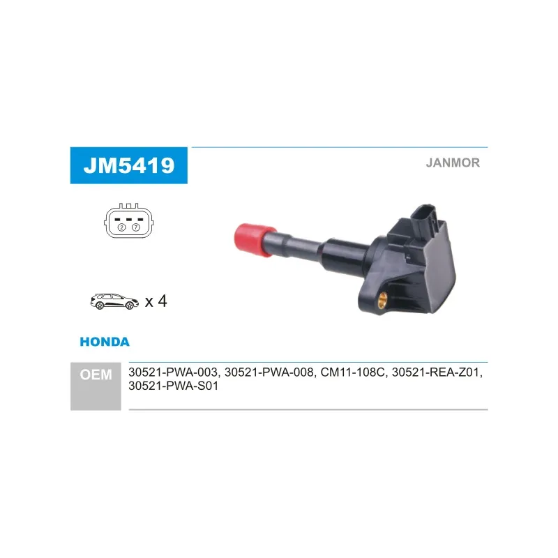 Bobine d'allumage JANMOR JM5419