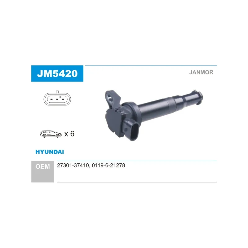 Bobine d'allumage JANMOR JM5420