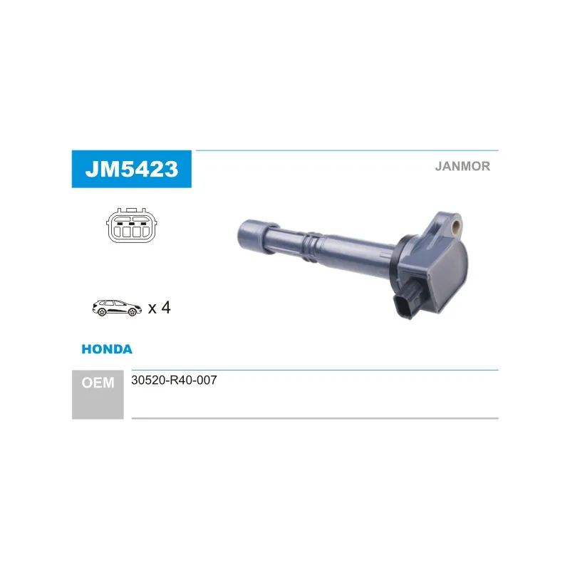 Bobine d'allumage JANMOR JM5423