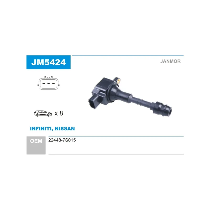 Bobine d'allumage JANMOR JM5424