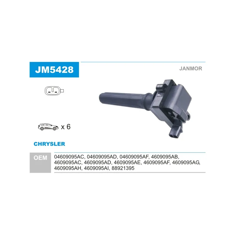 Bobine d'allumage JANMOR JM5428
