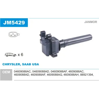 Bobine d'allumage JANMOR JM5429