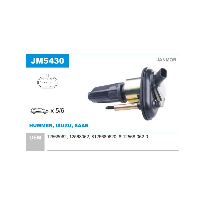 Bobine d'allumage JANMOR JM5430