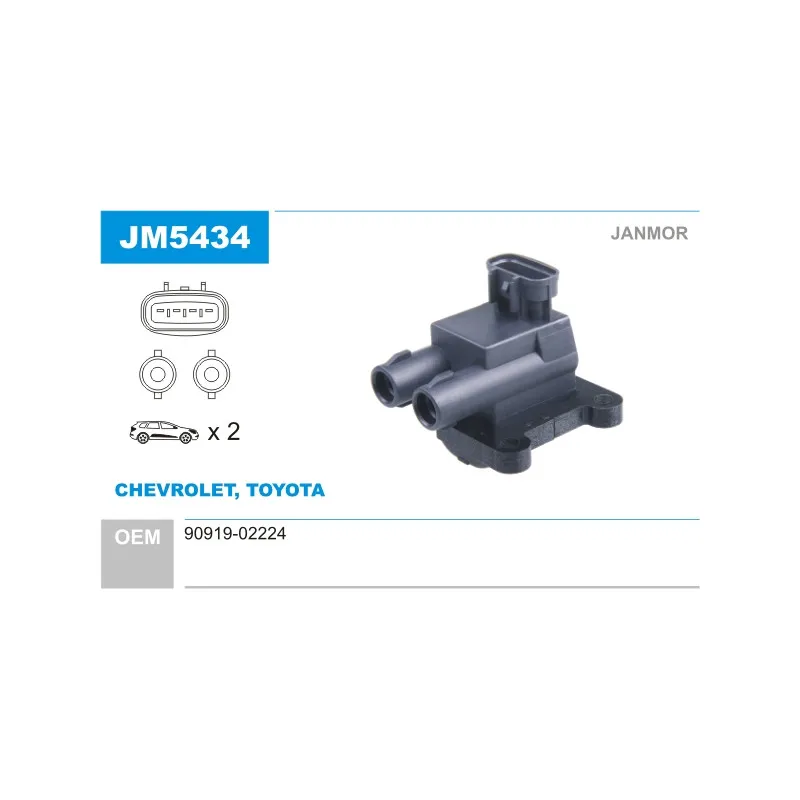 Bobine d'allumage JANMOR JM5434