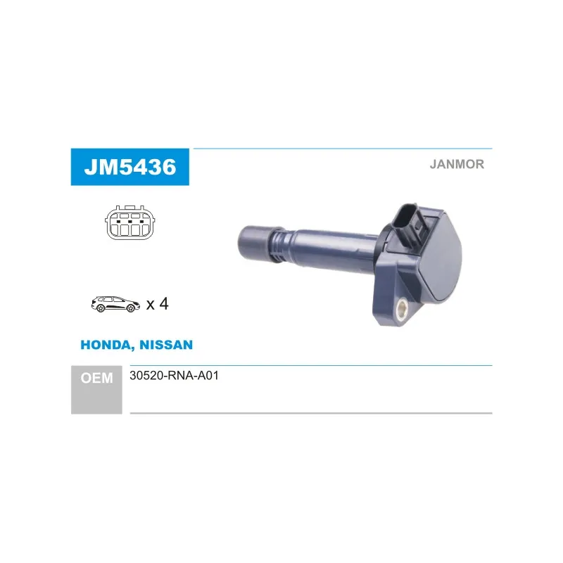 Bobine d'allumage JANMOR JM5436