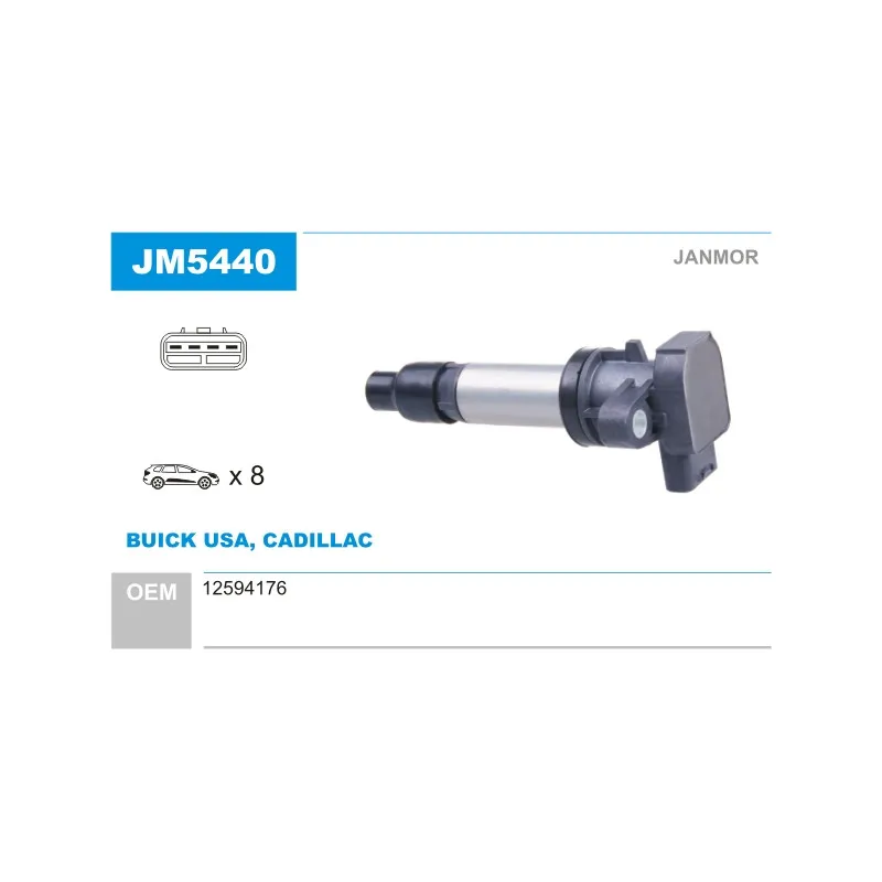 Bobine d'allumage JANMOR JM5440