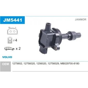 Bobine d'allumage JANMOR JM5441
