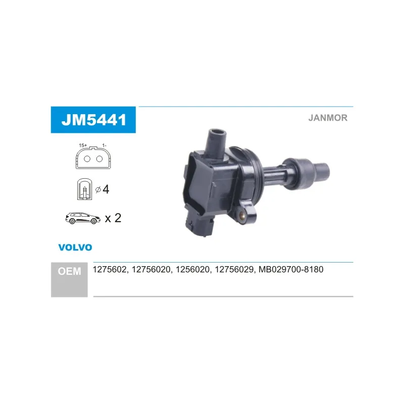 Bobine d'allumage JANMOR JM5441