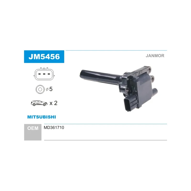 Bobine d'allumage JANMOR JM5456