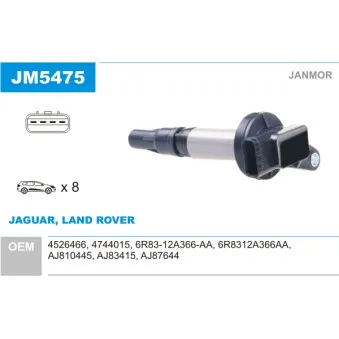 Bobine d'allumage JANMOR JM5475