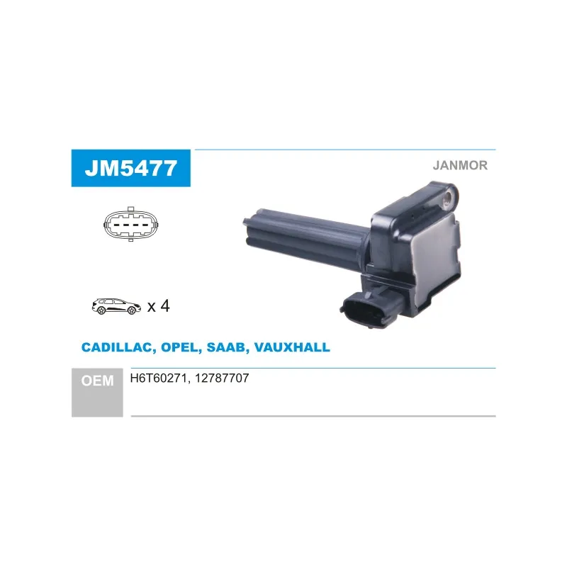Bobine d'allumage JANMOR JM5477