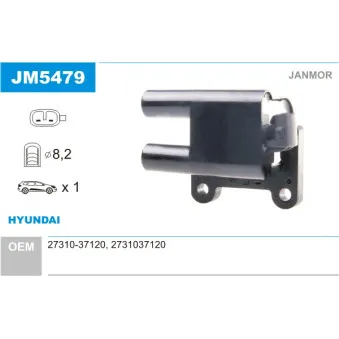 Bobine d'allumage JANMOR JM5479