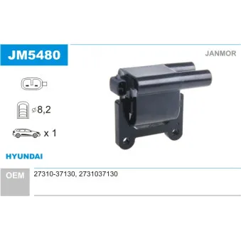 Bobine d'allumage JANMOR JM5480