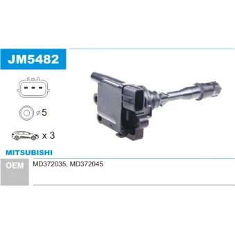 Bobine d'allumage JANMOR JM5482