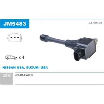 Bobine d'allumage JANMOR JM5483