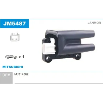 Bobine d'allumage JANMOR JM5487