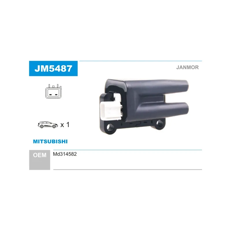 Bobine d'allumage JANMOR JM5487