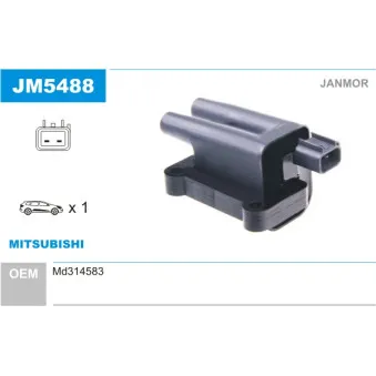 Bobine d'allumage JANMOR JM5488