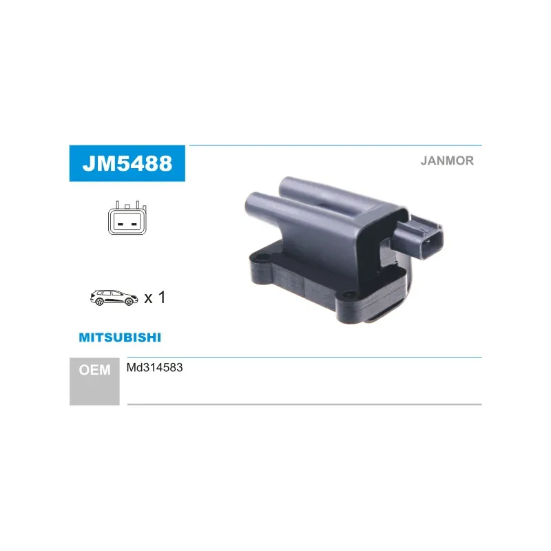 Bobine d'allumage JANMOR JM5488