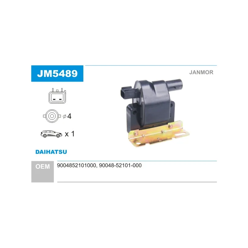 Bobine d'allumage JANMOR JM5489