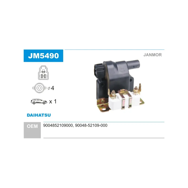 Bobine d'allumage JANMOR JM5490