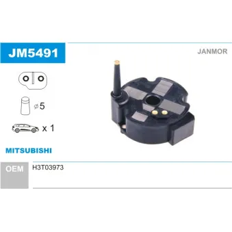 Bobine d'allumage JANMOR JM5491