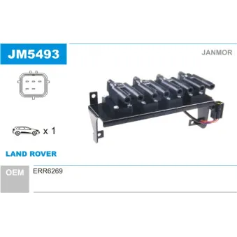 Bobine d'allumage JANMOR JM5493