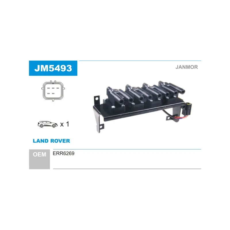Bobine d'allumage JANMOR JM5493