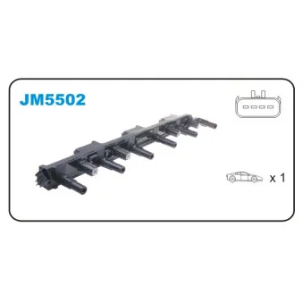 Bobine d'allumage JANMOR JM5502