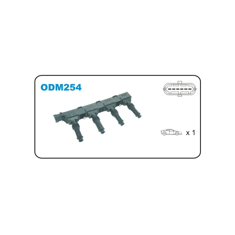 Bobine d'allumage JANMOR ODM254