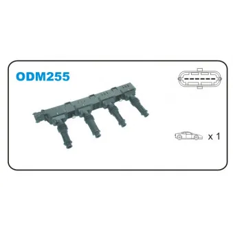 Bobine d'allumage JANMOR ODM255