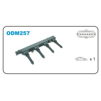 Bobine d'allumage JANMOR ODM257