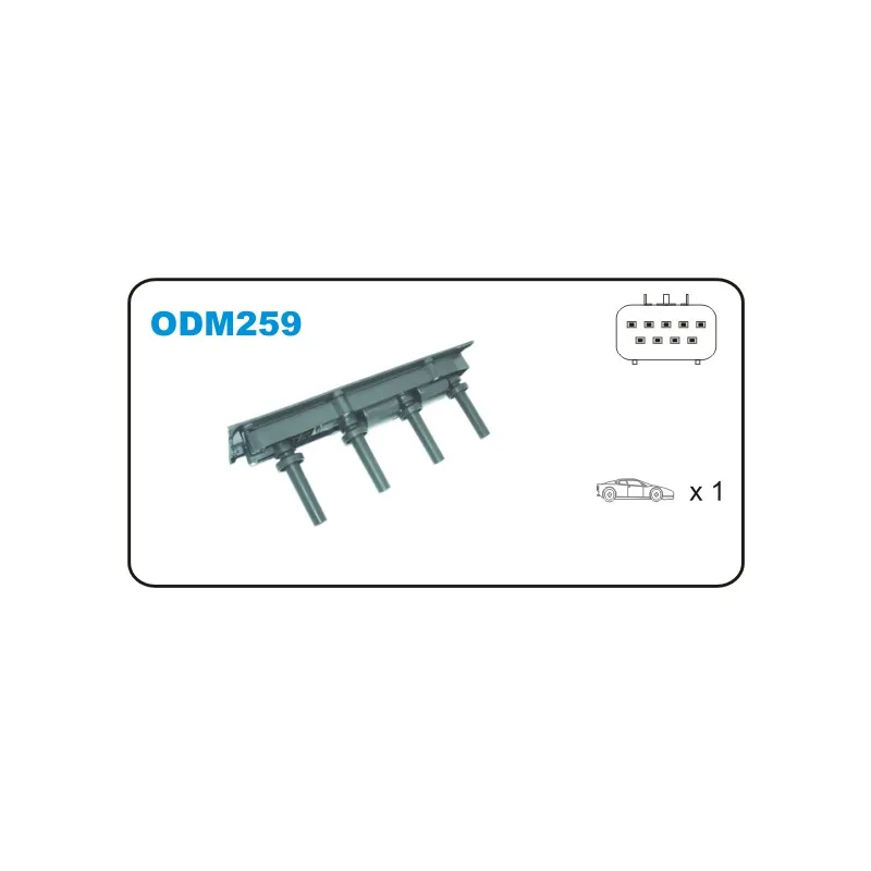 Bobine d'allumage JANMOR ODM259