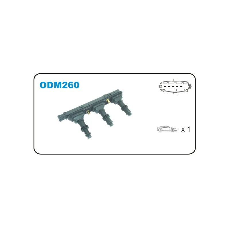 Bobine d'allumage JANMOR ODM260