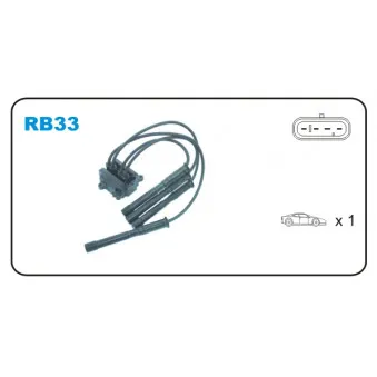 Bobine d'allumage JANMOR RB33