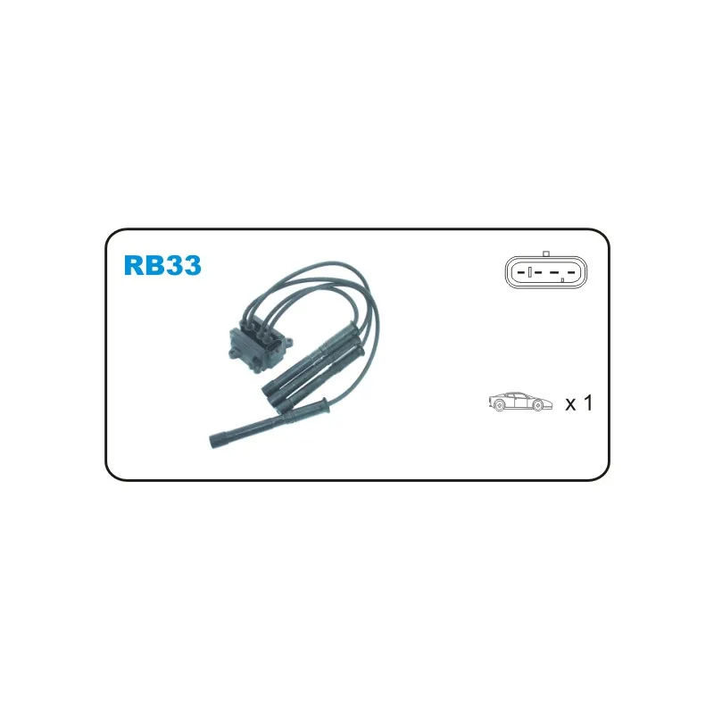 Bobine d'allumage JANMOR RB33