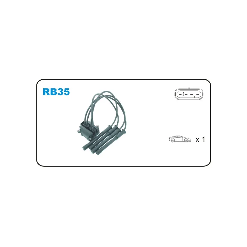 Bobine d'allumage JANMOR RB35