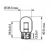 Ampoule, feu clignotant PHILIPS 12065B2 - Visuel 2